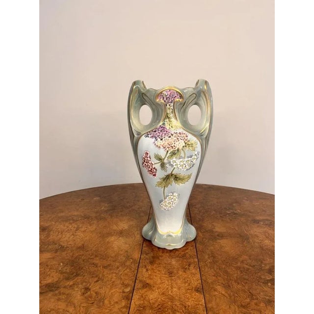 1900 - 1909 Antique French Vases, 1900s, Set of 2 For Sale - Image 5 of 8