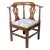 Wood Antique Mahogany Corner Chair For Sale - Image 7 of 7