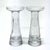 Mid 20th Century Timeless Classic Hand-Blown Lead Crystal Candleholders by Lennox - A Pair For Sale - Image 5 of 8