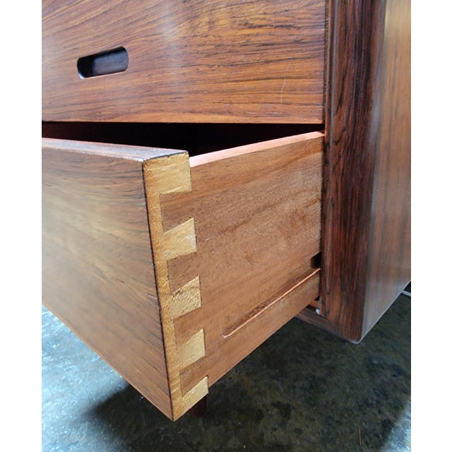Danish Modern Rosewood Credenza For Sale - Image 13 of 18