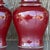 Vintage Asian “Sang De Boeuf” Glazed Ceramic Ginger Jar Urns - a Pair For Sale - Image 9 of 12