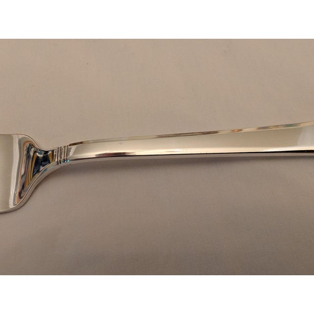 American 1970s Tiffany & Co. "Windham" Sterling Silver Serving/Salad Fork For Sale - Image 3 of 12
