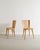 Early Swedish Modern Pine Wooden Dining Chairs by Göran Malmvall, 1940s, Set of 2 For Sale - Image 6 of 6