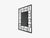 Frederic Weinberg, American Modern, Figural Wall Mirror, Iron, Usa, 1950s For Sale - Image 4 of 8