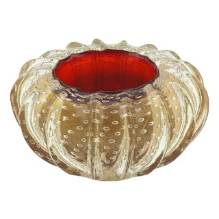 Murano Glass Bowl from Barovier & Toso, Italy, 1980s For Sale
