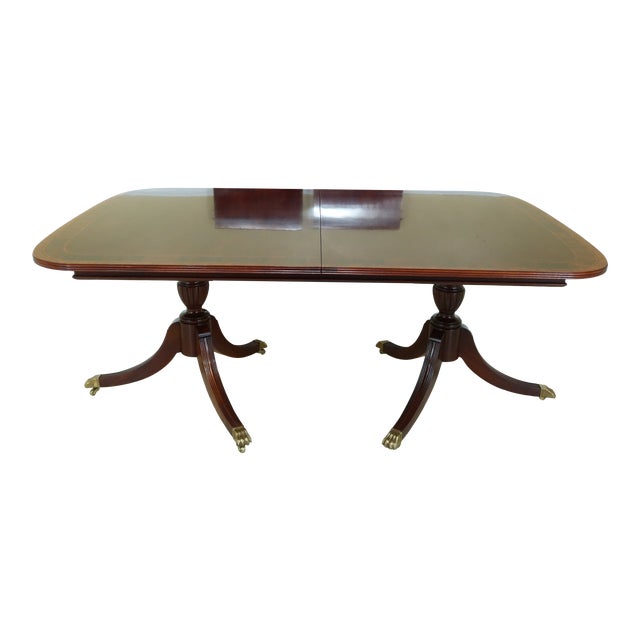 Thomasville Figural Mahogany Duncan Phyfe Dining Room ...