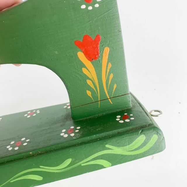 Vintage Primitive Swedish Mangle Board Carved Wood Wooden Scandinavian Horse For Sale - Image 4 of 9