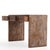 Contemporary Cerused Oak Console or Desk For Sale - Image 4 of 6