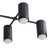 Black Arteriors Home Loryn Black Iron Flush Mount For Sale - Image 8 of 11