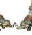 Pair of 19th Century Chinese Cloisonné Elephant Gu Vases For Sale In Los Angeles - Image 6 of 10