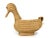 Mid 20th Century Hand Woven Duck Bird Basket For Sale - Image 4 of 10