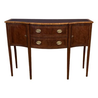 56” Hepplewhite Style Sideboard by Leighton Hall - Showroom Sample For Sale