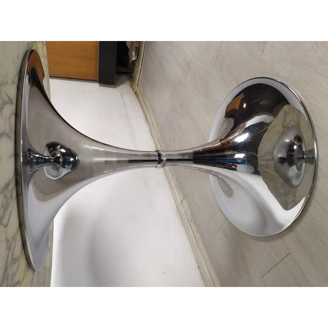 Vintage Carrara Marble Tulip Table, 1970s For Sale - Image 16 of 18