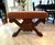 Bassett Vintage Carved Claw Footed Bassett Ottoman For Sale - Image 4 of 12