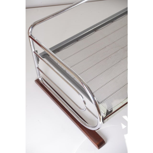 Bauhaus Tubular Chrome Daybed by Hynek Gottwald for Kovona, 1950s For Sale - Image 6 of 16