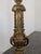Large Bronze Candlestick Lamp For Sale - Image 4 of 8