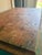 Vintage Solid Romanian Knotty Pine Cabinet With Distressed Turquoise Painted Finish For Sale - Image 4 of 7