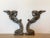 Antique Cast Iron Decorations, Set of 2 For Sale - Image 9 of 13