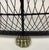 Early 18th Century Vintage Brass - Black Wire Fire Fender For Sale - Image 5 of 6