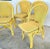 Late 20th Century Palecek Weather Resistant Wicker Dining Chairs With Washable Cushions - Set of 4 For Sale - Image 5 of 11