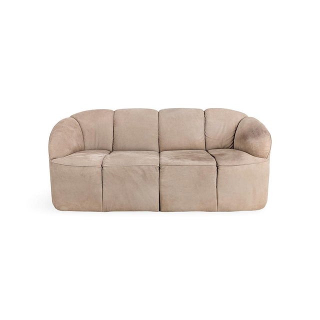Piccolino Two-Seater Suede Sofa from Walter Knoll For Sale - Image 12 of 12
