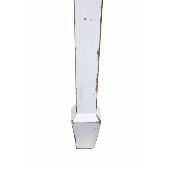 Gustavian (Swedish) Large Swedish Painted Pine Kitchen Table, 19th Century For Sale - Image 3 of 10