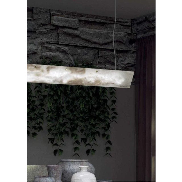 Prometeo Pendant Lamp by Alabastro Italiano For Sale - Image 4 of 6