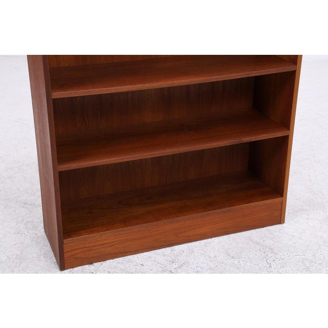 Wood Mid-Century Modern Teak Bookcase, 1960s For Sale - Image 7 of 14