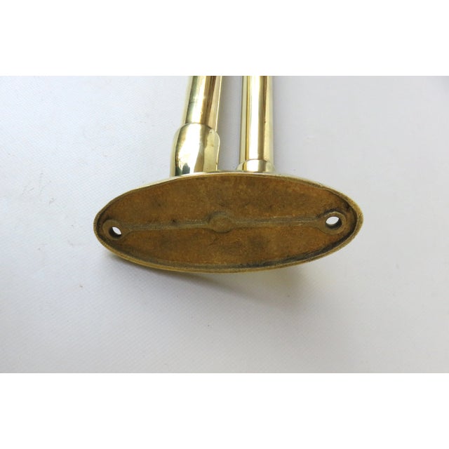 Art Deco Brass Towel Holder For Sale - Image 18 of 18