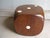 Vintage six-sided die form side table. Custom made by Constance Posse Design, Los Angeles circa 1990s. Beautifully...