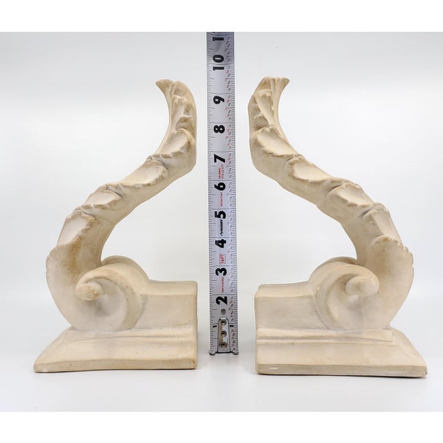 Borghese Acanthus Leaves Bookends For Sale - Image 4 of 13