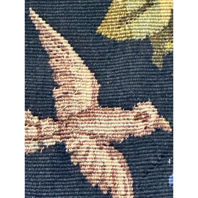 Vintage French Handwoven Aubusson Tapestry, 1920s For Sale - Image 17 of 18