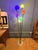 Vintage Sapling Floor Lamp in Opaline Glass and Brass, 1960s For Sale - Image 6 of 10