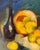 Mid-Century Modern Vintage Original Still Life With Lemons and Vase by Jo Werts For Sale - Image 3 of 10
