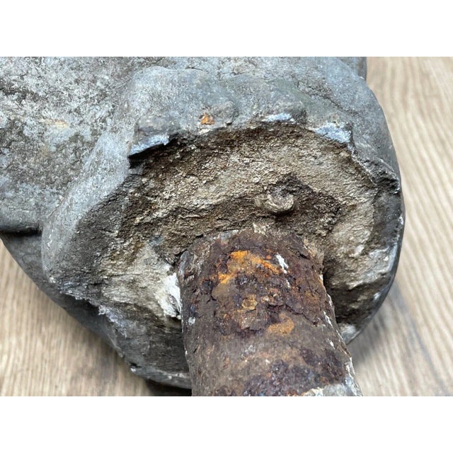 Gray Antique Victorian Monkey Garden Sculpture For Sale - Image 8 of 11