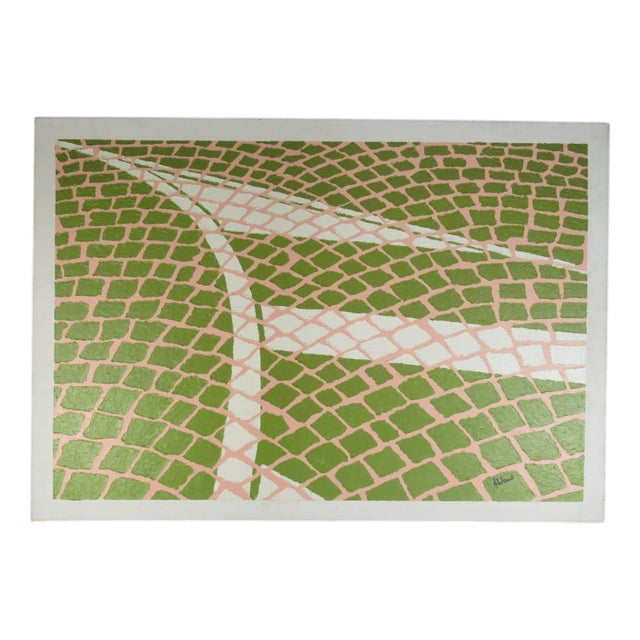 Alvaro Cattaneo, Materico Pave, 1990s, Oil Painting on Canvas For Sale