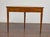 Brown 19th Century Italian Walnut Demi-Lune Table With Satinwood Inlay and Rear Drawer For Sale - Image 8 of 10