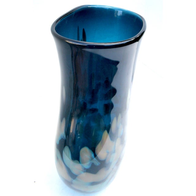 2008 Signed Dale Chihuly "Persian Nights” Art Glass Vase Studio Edition For Sale - Image 17 of 17