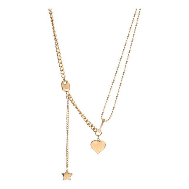 Stellar Love Statement Heart Necklace For Sale