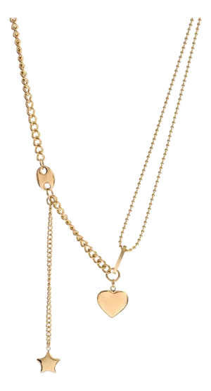 Stellar Love Statement Heart Necklace