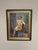 Original Swedish Oil on Canvas – “Sitting Woman” (Attributed to Inger Hasselgren) – Vintage & Framed – 83 × 66 cm (32.7" ×...