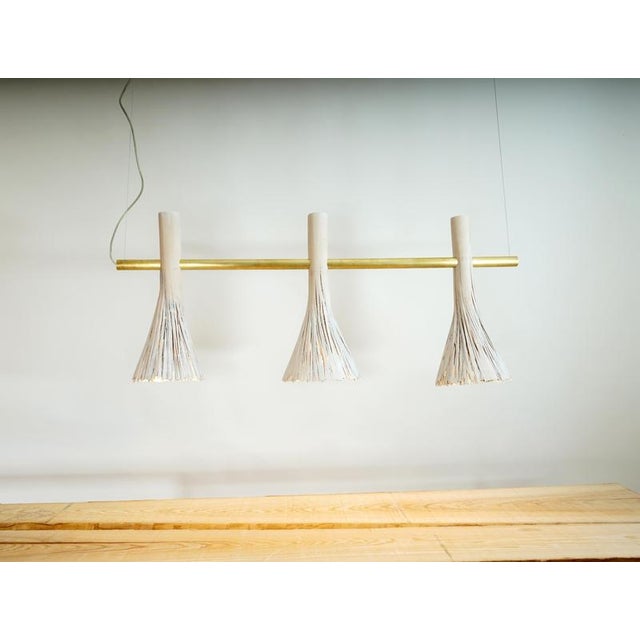 Pressed Wood Pendant Light 3 by Johannes Hemann For Sale - Image 6 of 10