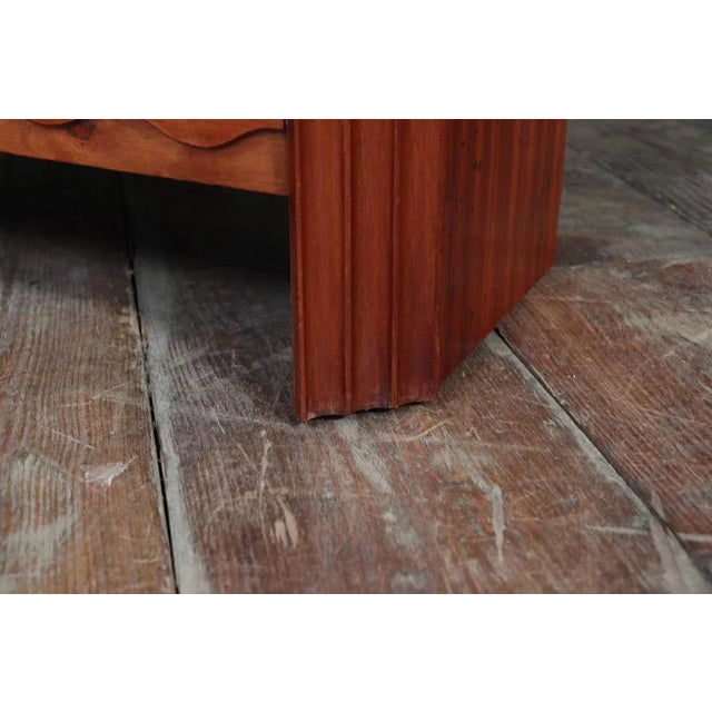 Brown Art Deco Cabinet, 1930s For Sale - Image 8 of 14