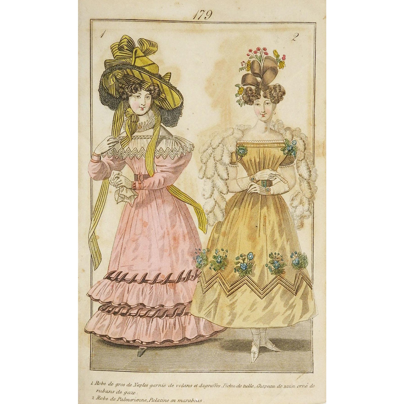 1820's French Fashion Plate Chairish