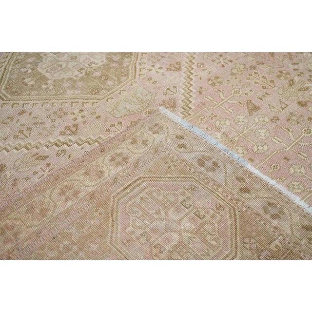 Gray Fine Persian Qashqai Rug 6'10'' X 9'6'' For Sale - Image 8 of 10