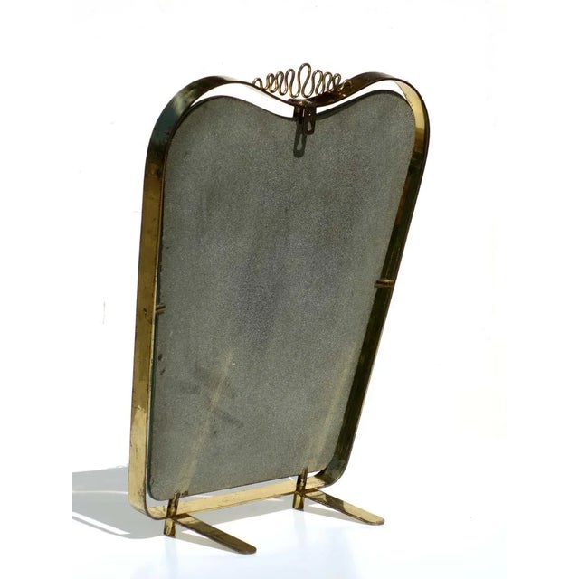 Serpentina Table Mirror, 1950s For Sale - Image 6 of 9