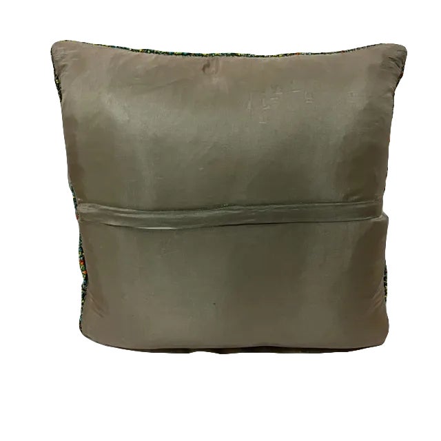 Gumps Gumps Beaded Decorative Pillow For Sale - Image 4 of 9