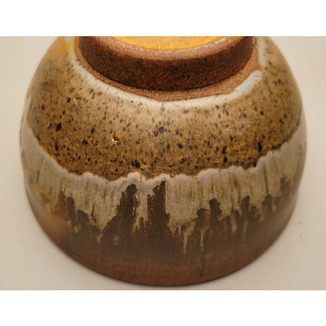 Studio Pottery Bowl by Nancy Valk For Sale - Image 10 of 12