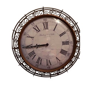 Vintage Sterling and Noble Wall Clock For Sale