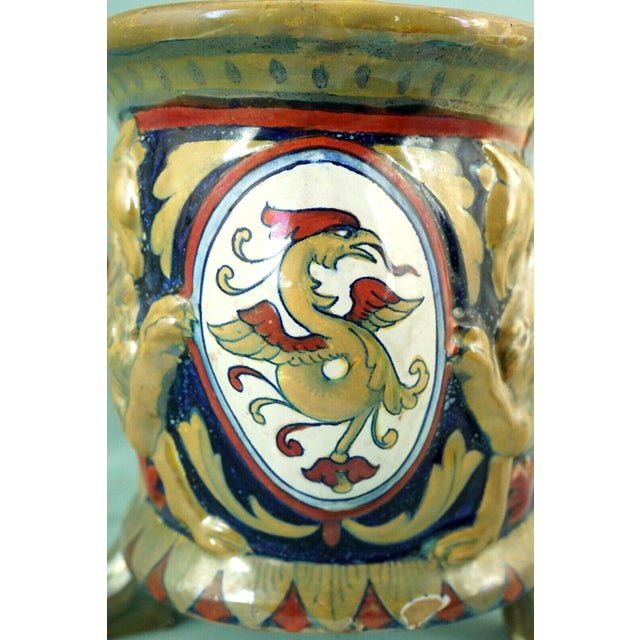 19th Century Lustre Majolica Ceramic Vase from Paolo Rubboli, Gualdo Tadino, Italy For Sale - Image 18 of 18
